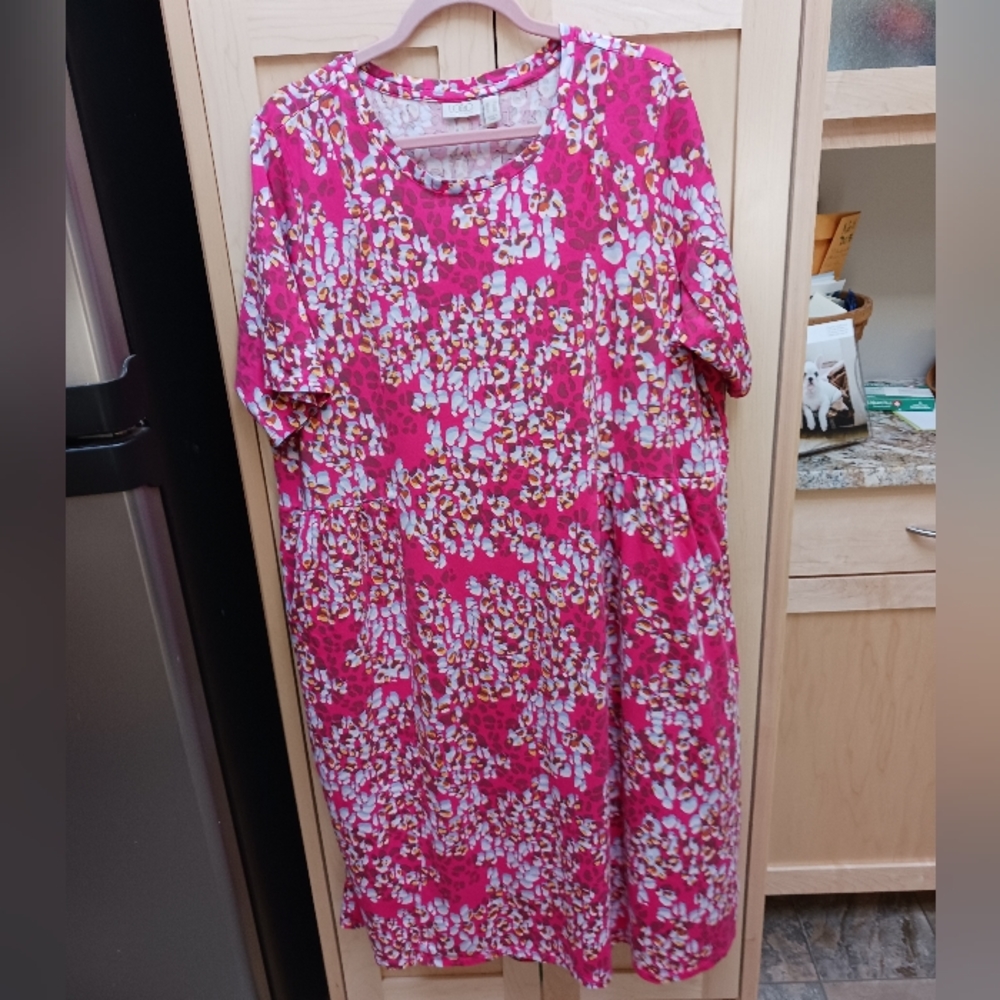 LOGO midi length dress 2Xl